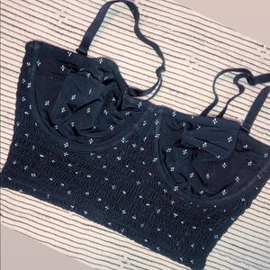 Free People swim suit top